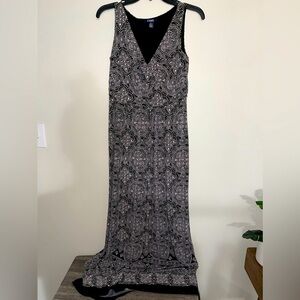 Chaps Women’s Sleeveless Maxi Dress Size Medium